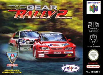 Top Gear Rally 2 (Europe) (Beta) (1999-08-31) box cover front